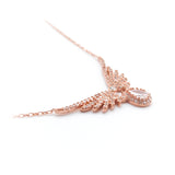 Solitaire Michael Angel Wing Necklace