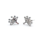 Sun Model Silver Earrings - Silver