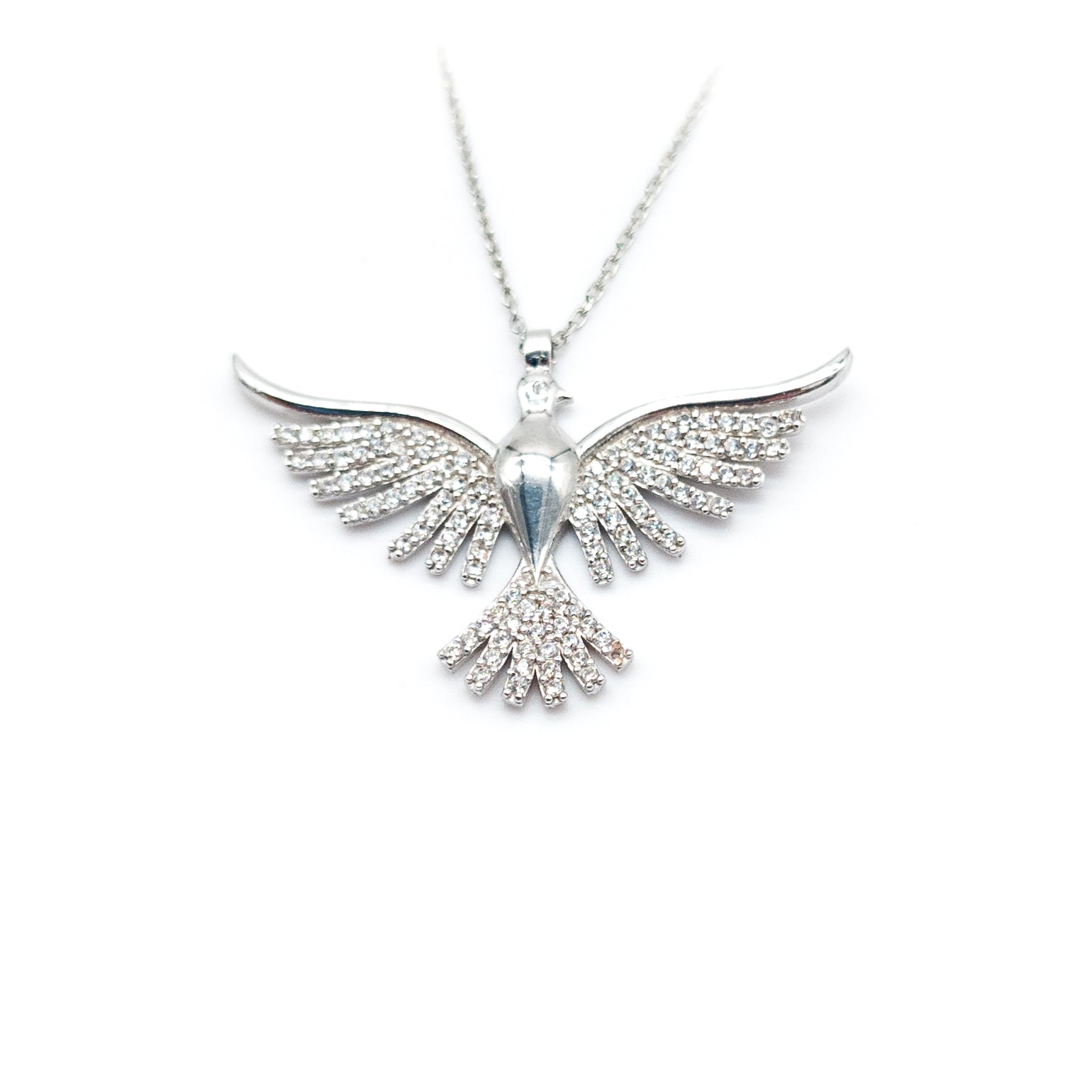 Bird Necklace – 925 Sterling Silver