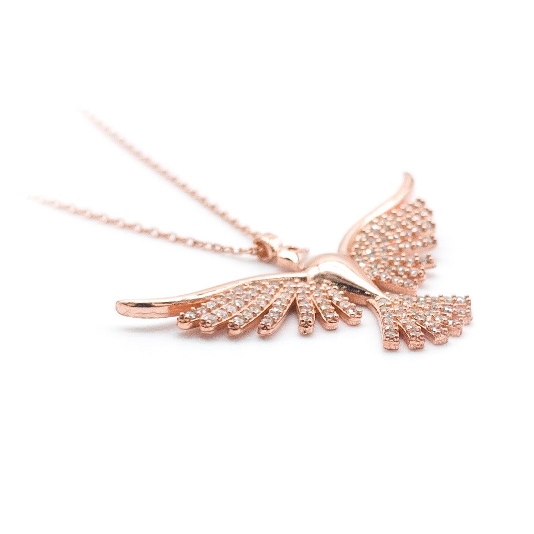 Bird Necklace – 925 Sterling Silver
