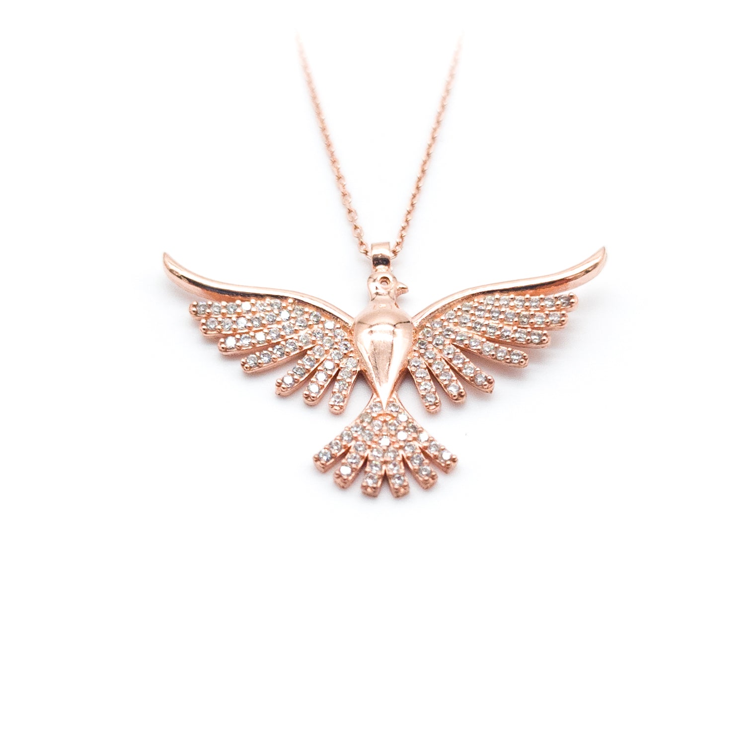 Bird Necklace – 925 Sterling Silver