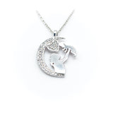 Mother & Baby Heart Necklace