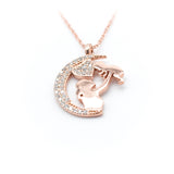 Mother & Baby Heart Necklace