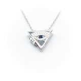 Eye Protecton Openable Amulet Necklace