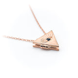 Eye Protecton Openable Amulet Necklace